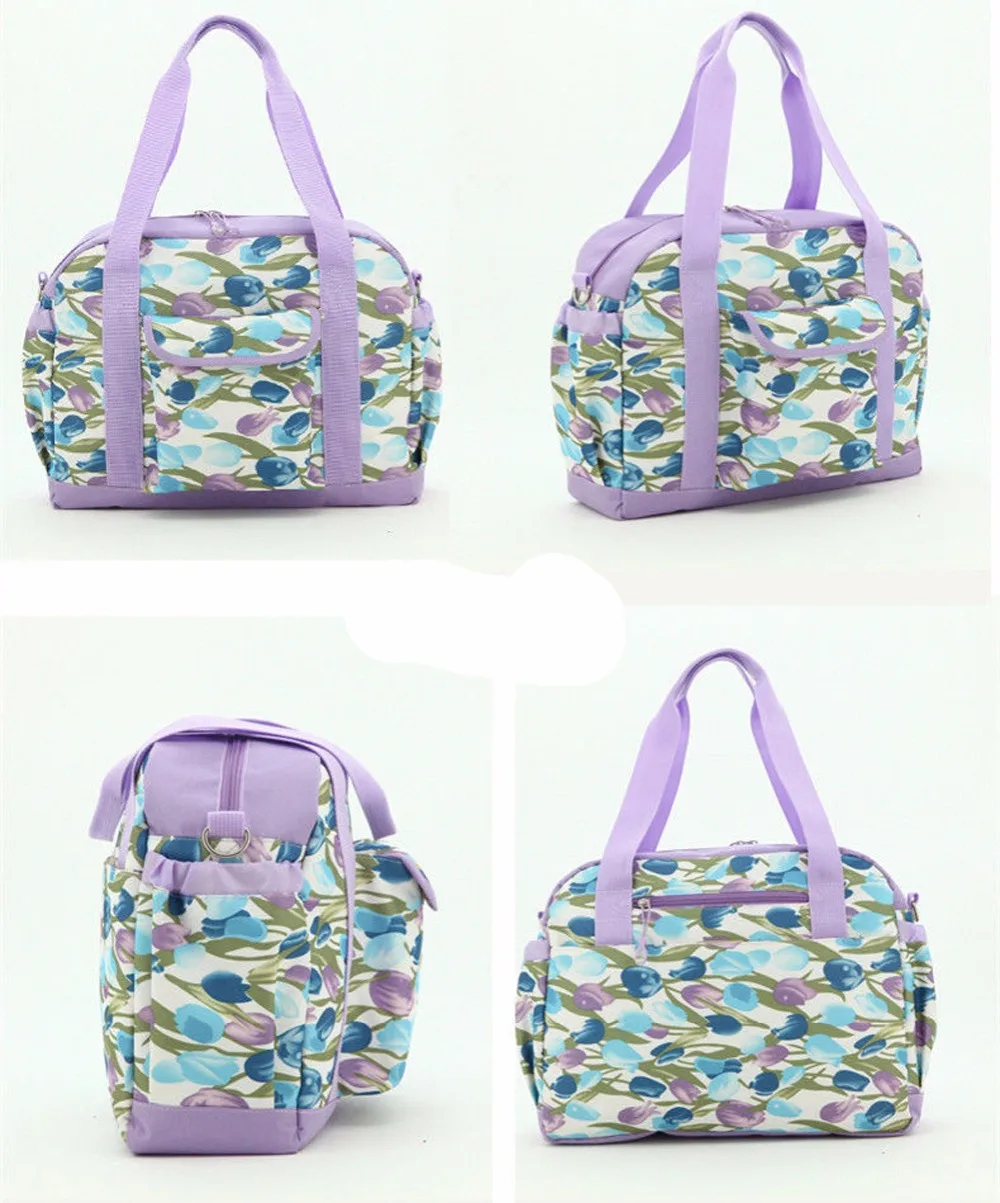 Бесплатная доставка! Новинка 6 шт. сумка для подгузников с цветочным принтом мамы