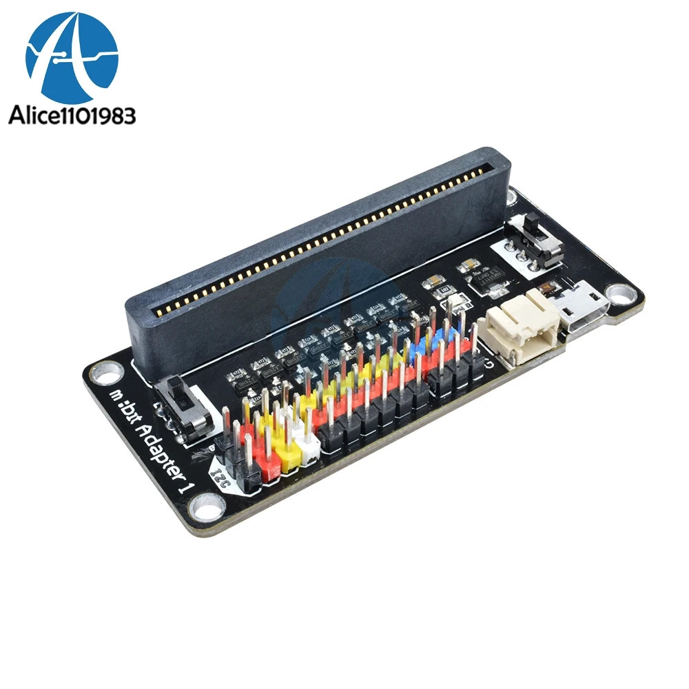 Плата расширения модуля микробитного датчика 3 5 в Конвертация I2C для BBC Micro:bit