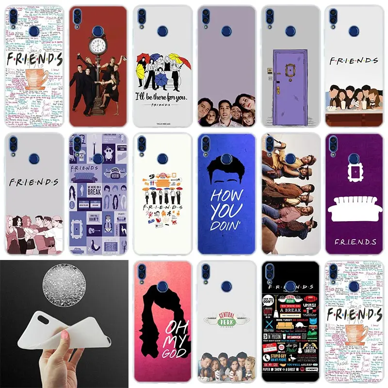 Силиконовый чехол для телефона, сериал "Лучшие друзья" для huawei Honor 10i 9i Lite 8a 8x max 8c 7x 7a pro 6x V20 Paly Soft