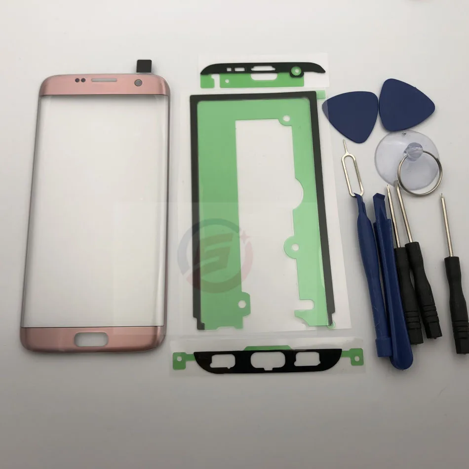 Для Samsung Galaxy S7 Edge G935F G935FD сенсорный экран передняя стеклянная крышка сенсорной