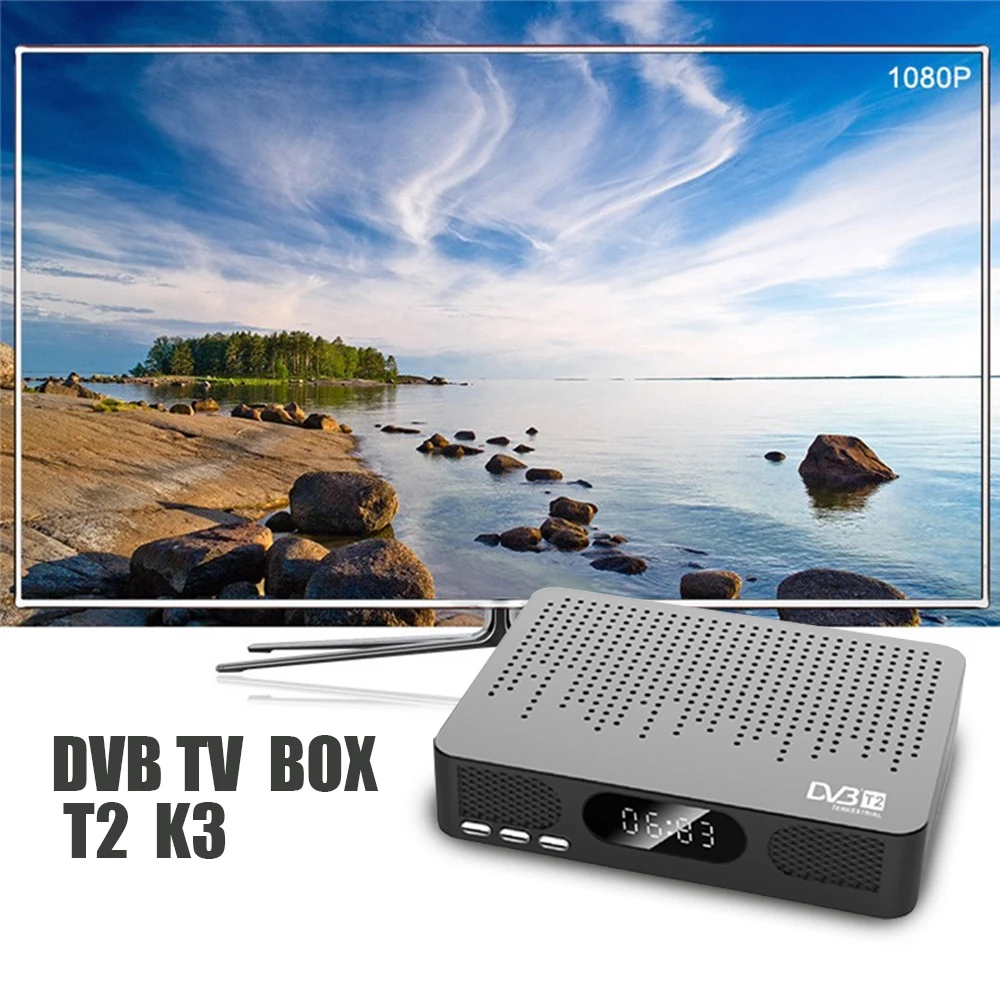 HD 1080 P DVB T2 ТВ тюнер dvb t2 K3 телевизионная приставка цифровой эфирный приемник MPEG 4