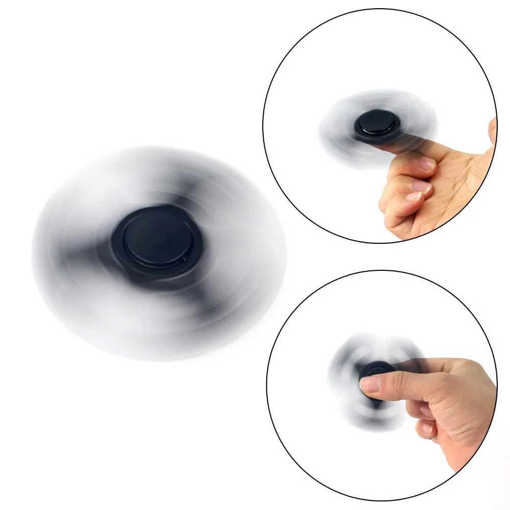 2 шт./лот волшебный ручной Спиннер помогает фокусировать Fidget Toy 3D Figit дети взрослые
