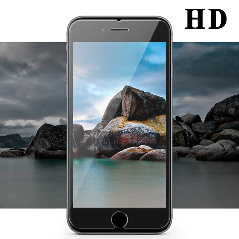 Защитное стекло для apple iPhone x 4 6 5 s se закаленное 7 8 plus cam защита экрана aphon x10 7plus лист