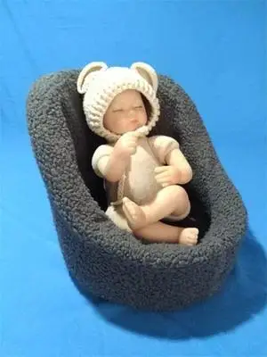 Сиденье для новорожденного ребенка, стул для позирования, фон для фотосъемки новорожденных, аксессуары для студийной фотосъемки - Цвет: Золотой
