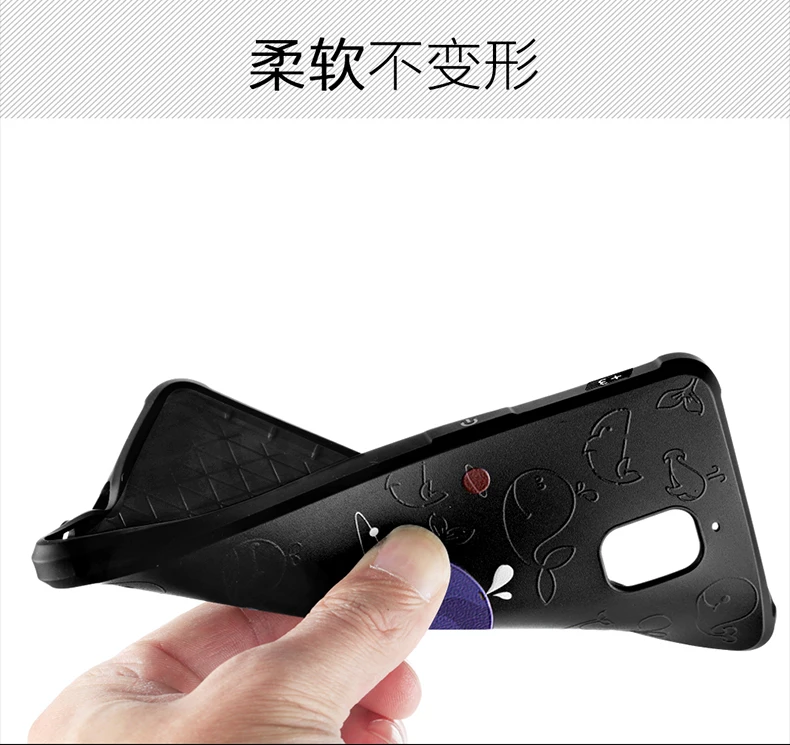 Для oneplus 3 3T чехол coque Модный 3D мягкий силиконовый Рисунок мультфильм матовый