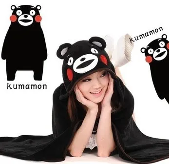 Косплэй милые миленькие в японском стиле (Каваий) аниме Кумамон медведь черный