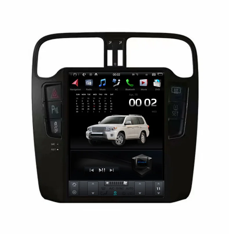 Автомобильный dvd плеер в стиле tesla android 9 0 для Volkswagen polo 2012 2016 с вертикальным экраном