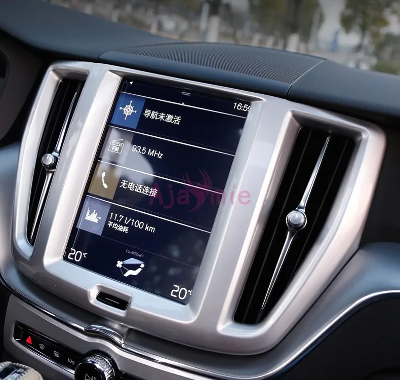 2018 внутренний GPS аудио экран наложения приборной панели кондиционера AC Vent Outlet