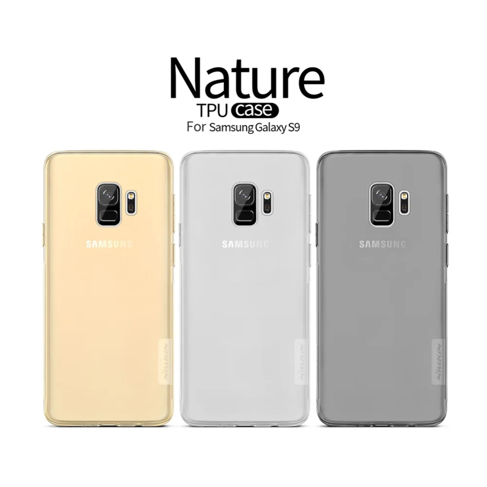 Прозрачный ТПУ чехол NILLKIN для samsung S10 S9 S8 Plus Lite S10E S10Plus прозрачный мягкий на заднюю