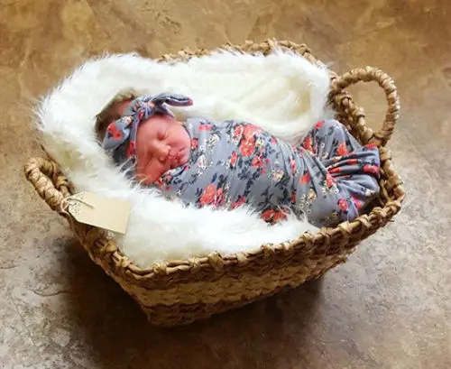 Emmababy 2019 Новинка для малышей с цветочным узором ткань Пеленальное Одеяло спальный