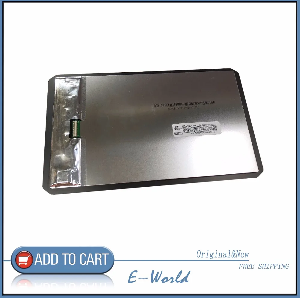 

Оригинальный 7-дюймовый ЖК-экран с сенсорным экраном ND070SA-14F ND070SA-14 ND070SA Бесплатная доставка