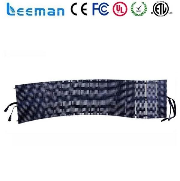 Leeman P10 P12 P16 P20 P31.75 P40mm полосы сетки P37.5 крытый полный цвет складной висит занавес
