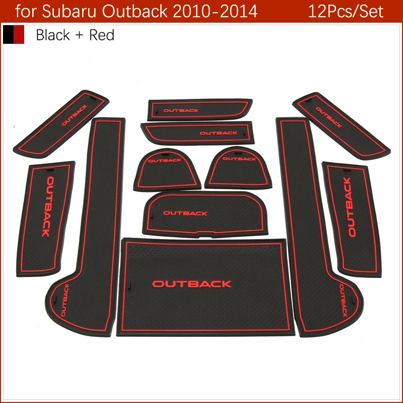 Нескользящий коврик для ворот резиновые подставки Subaru Outback 2010 2011 2012 2013 2014