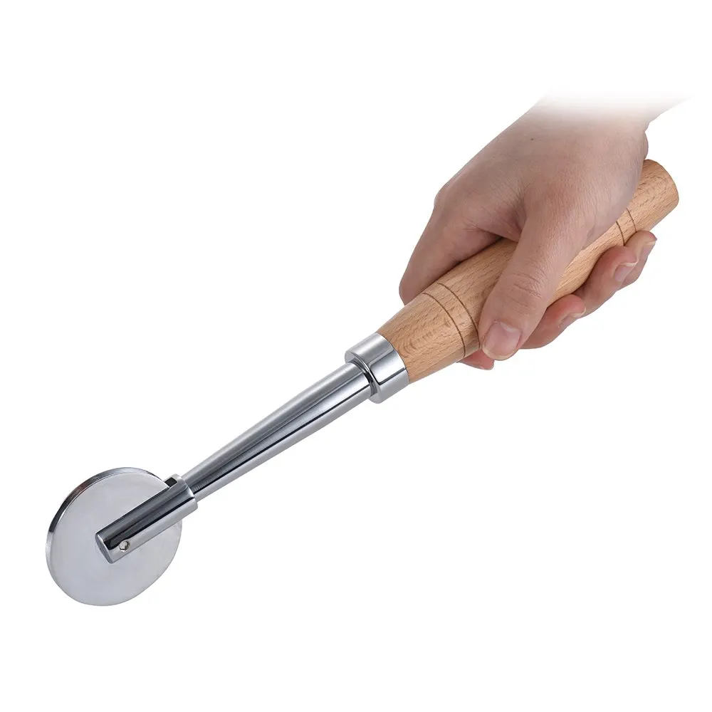 Professional Piano String Stretcher Stretching Tool Steel Rolling Wheel Wood Handle Tuning |