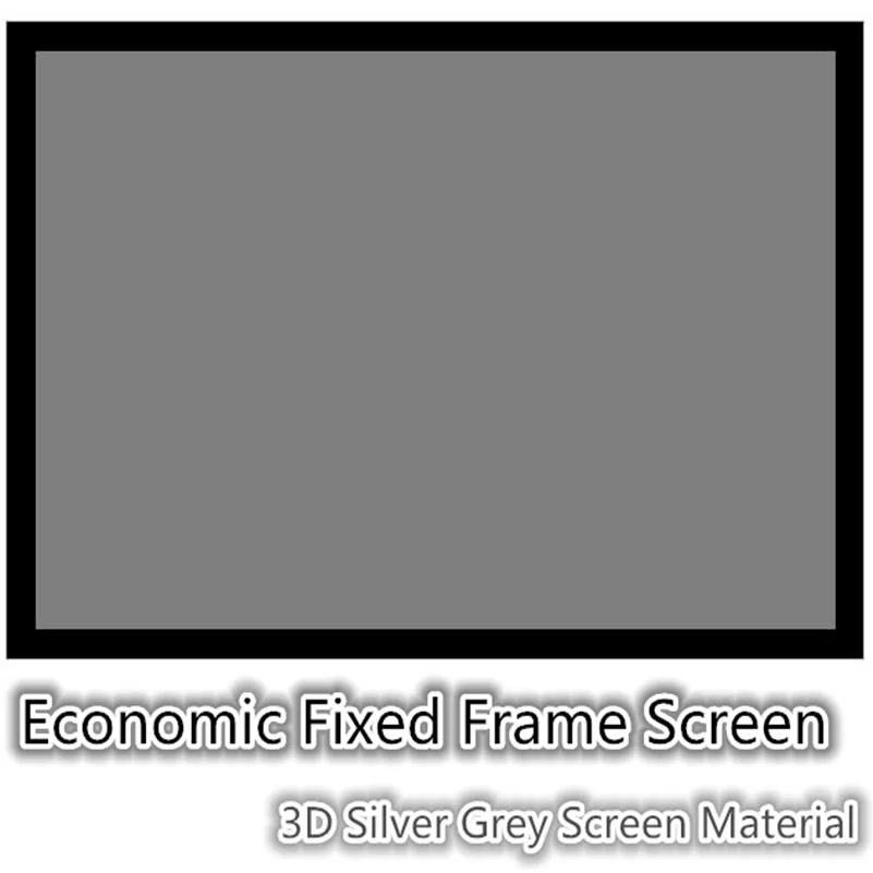 F1HFGG Homecinema самый экономичный проекционный экран с фиксированной рамкой 16:9 HDTV