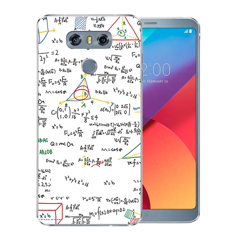 5 7-дюймовый чехол для LG G6 мягкий ТПУ LGG6 с красочным рисунком ультра тонкий