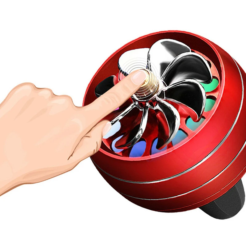 Портативный автомобильный ароматизатор на клипсе освежитель воздуха