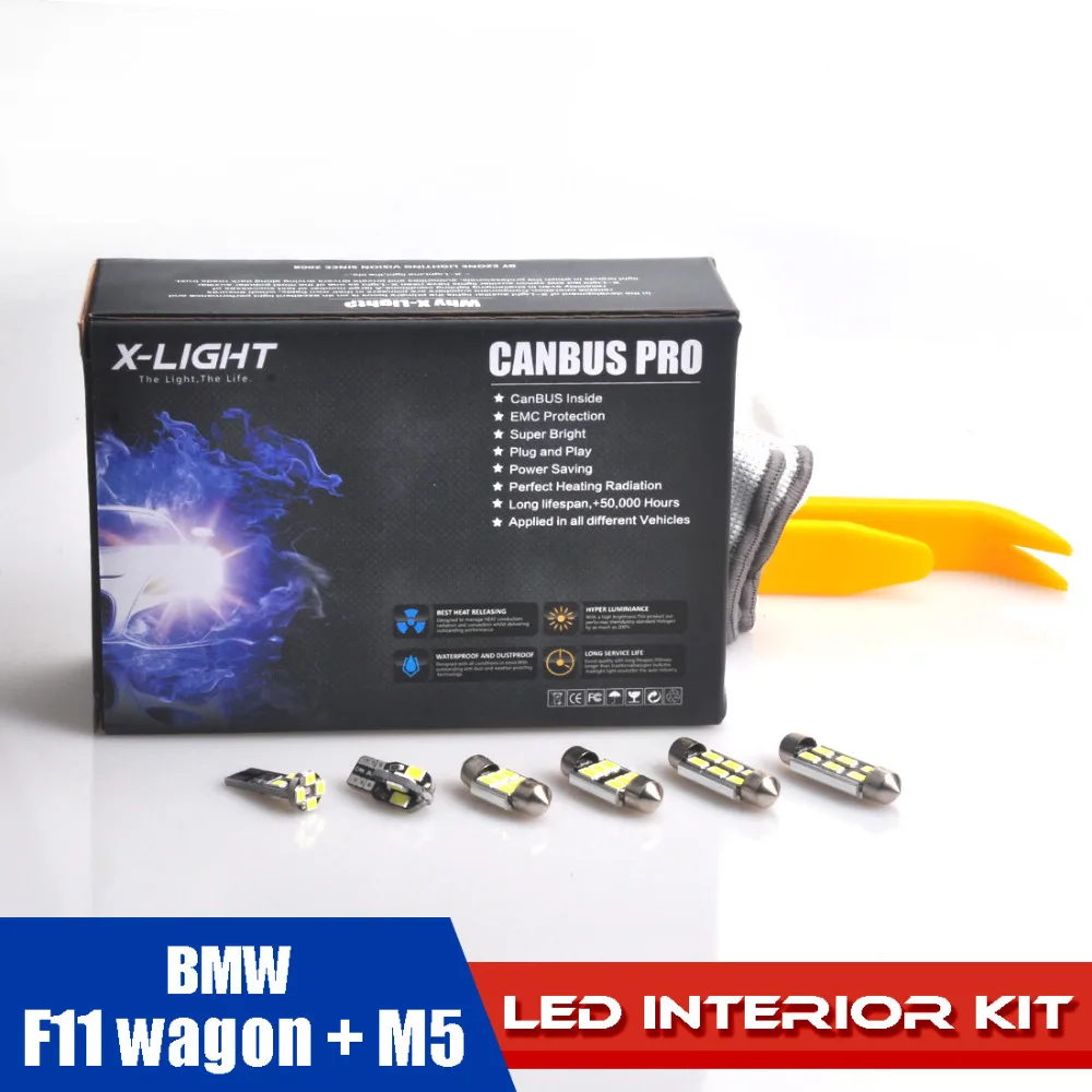 23 шт. без ошибок ксенон белый Премиум светодиодный Купол Карта Lighit интерьерное