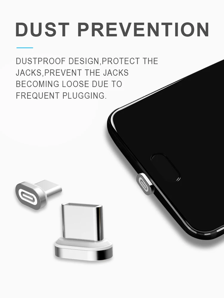 Адаптер GREENPORT Type C с магнитным зарядным устройством usb разъем для Samsung iPhone Xiaomi