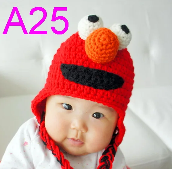30 шт. детская шапка ручной работы вязаная Сова детский фото реквизит Детские