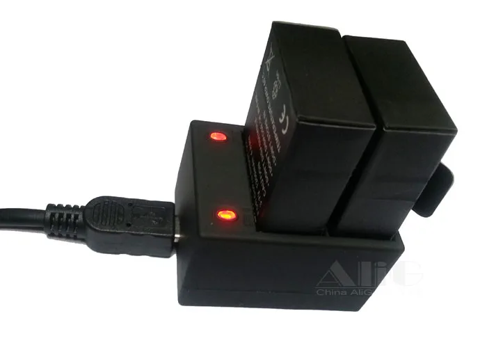 Аксессуары для мини-видеокамер двойное зарядное устройство GoPro Hero 3 AHDBT-201 / 301