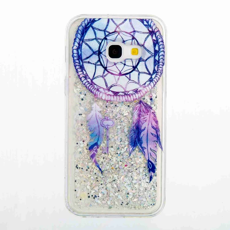 Dulcii A3 A5 2017 довольно принципиально для Samsung Galaxy a320 A520 мягкий чехол течет flash Блёстки