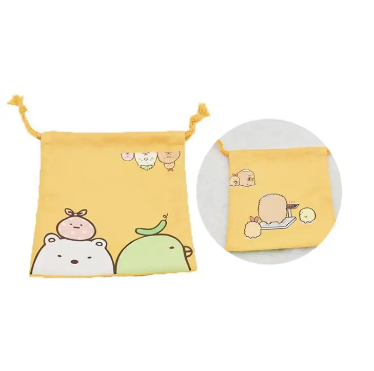 15 1 шт., мультяшная мини сумка Sumikko Gurashi из полиэстера и енота, косметическая сумка для хранения, канцелярские сумки для документов, подарки - Цвет: 15