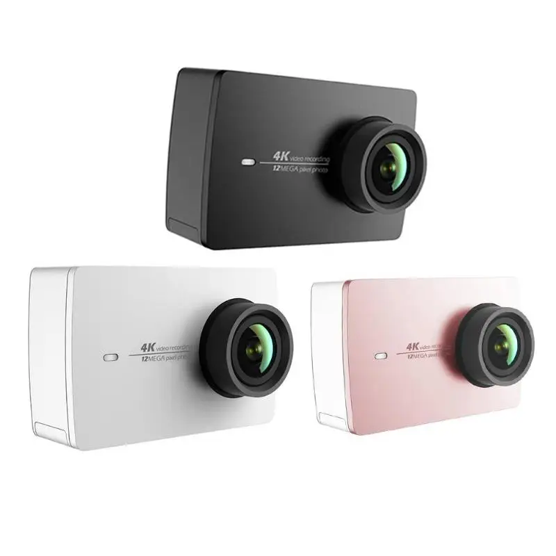 Xiaomi YI 4K Экшн-камера Ambarella A9SE75 спортивная водонепроницаемая камера ARM 12MP CMOS 2.19in стабилизация изображения Wifi умная Спортивная камера