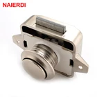 3 шт., нажимной замок NAIERDI для кемпера, автомобиля, диаметр 26 мм, для автофургона, лодки, мотора, шкафа, ящика, замки с кнопками, мебельная фурнитура