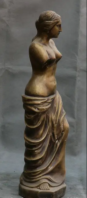 14 &quotАнтичный китайский Бронзовая королева любви Греческая богиня статуэтка