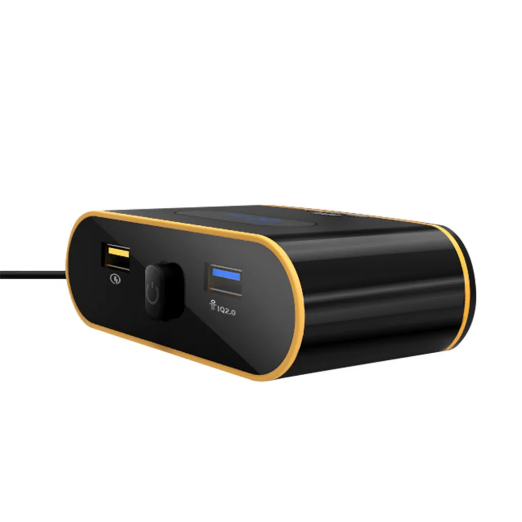 3 способ мульти автомобиль прикуриватель гнездо удлинитель разветвитель USB зарядное устройство DC12V24V для huawei для Xiaomi Mi для Iphone для samsung