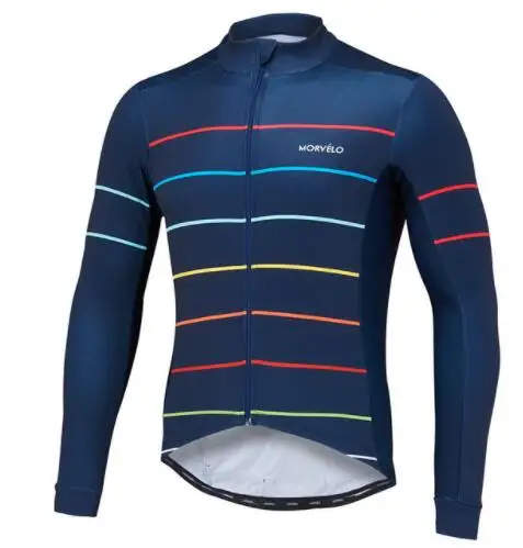 Весна/осень 2019 веломайка Pro team Morvelo с длинным рукавом мужская Ropa Ciclismo велосипедная