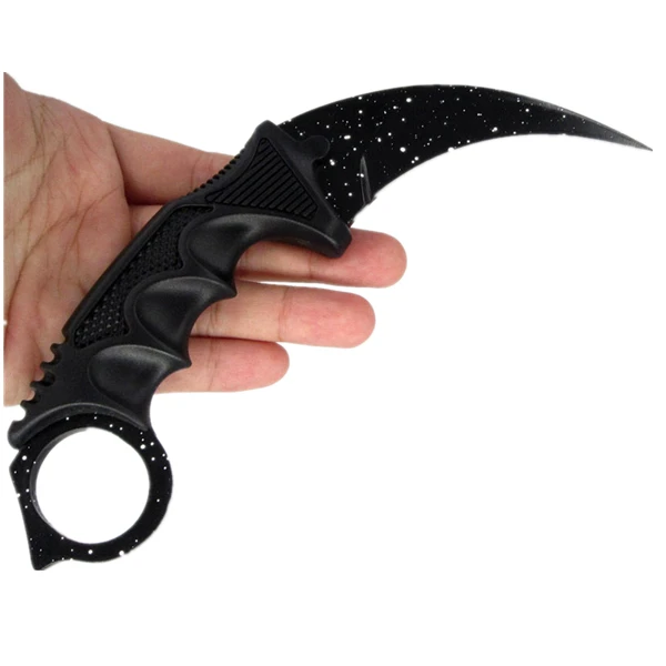 Star at night CS hawkbill тактический нож для самообороны GO counter strike атакующий Коготь karambit шейный нож настоящий боевой бой лагерь Поход на открытом воздухе - Цвет: Star at night