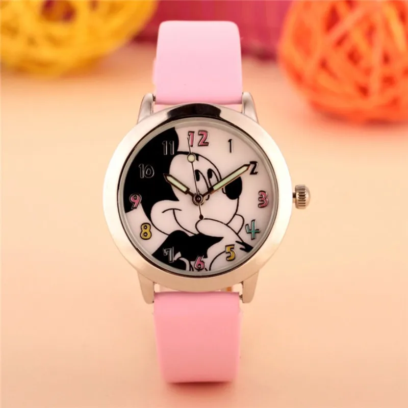 Новые модные милые дизайнерские детские часы кварцевые желеобразные для девушек