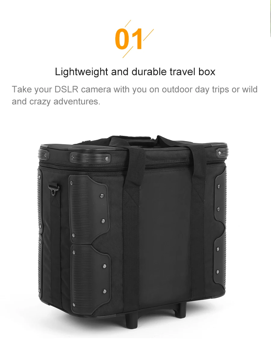 DHL Godox светодиодный светильник 3X светодиодный 500LRC 3300-5600K видео светильник+ роликовая сумка для переноски видео Студийный светильник s
