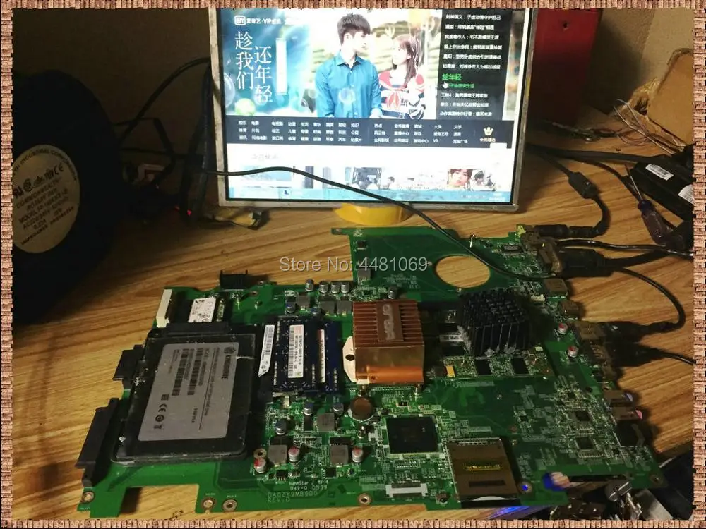 DA0ZY9MB6D0 для ACER Aspire 8940 8940G материнская плата ноутбука MB. Pjj06001 MBPJJ06001 HM55 DDR3 тест