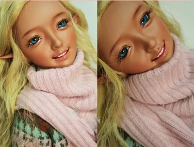 1/3 масштаб BJD pop SD красивая девочка фигурка кукла DIY модель игрушки подарок. В комплект не входят одежда, обувь, парик 16C0215