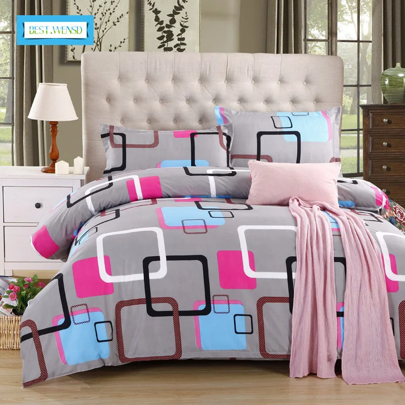 Постельное белье стеганое одеяло * 1 шт Простыня 1pc наволочка 2