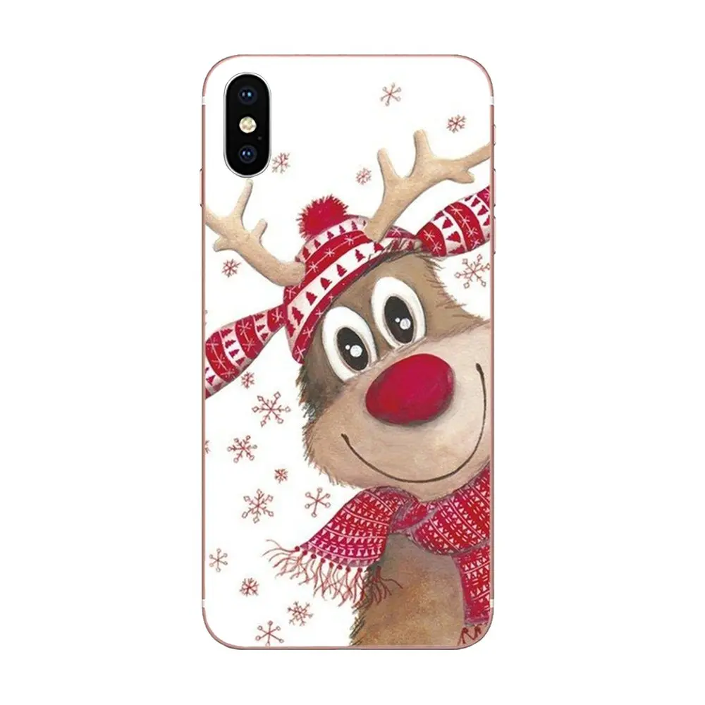 Soft Print Capa For Huawei P7 P8 P9 P10 P20 P30 Lite Mini Plus Pro 2017 2018 2019 Merry Christmas Santa Claus Classic | Мобильные