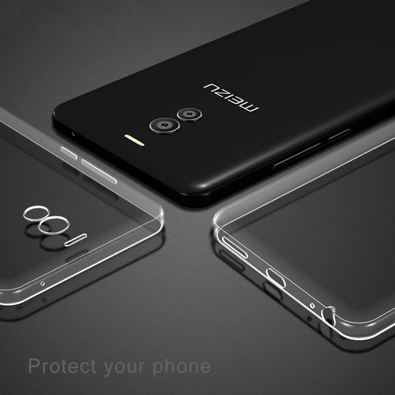 Ultra Thin Clear Crystal Soft TPU Case For Meizu M6S M5S M6 M5 M3 Note 9 Transparent Back Cover M3S Mini M5C |