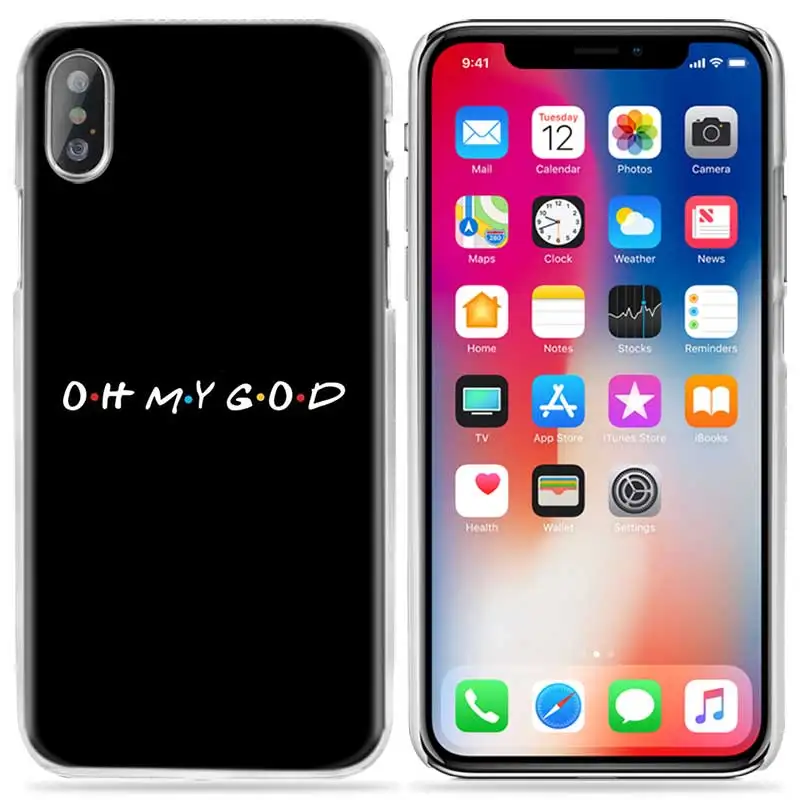 09 Чехол Friends tv Show для iPhone XS Max XR X 10 7 7S 8 6 6S Plus 5S SE 5 4S 4 5C 11Pro, Роскошный чехол, жесткий пластиковый чехол для телефона - Цвет: 09