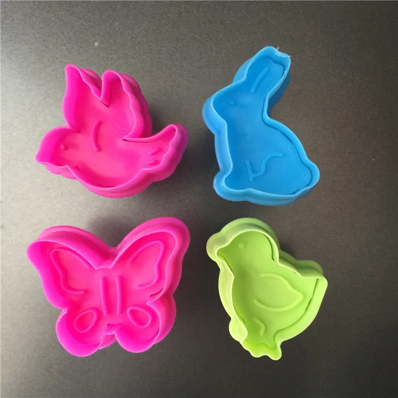 1 шт. рекламная Пластиковая форма для печенья в виде животного резак штамп