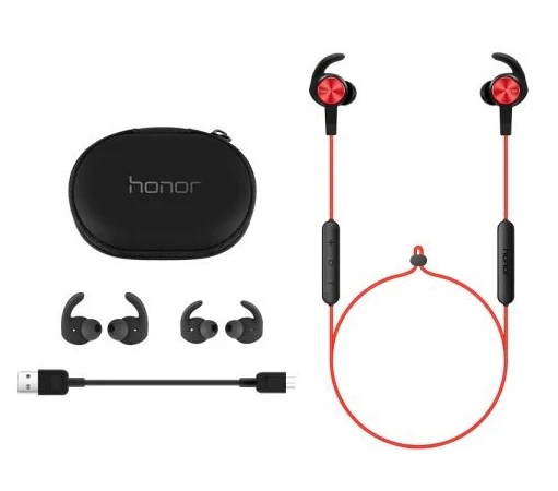 Huawei Honor xSport AM61 Bluetooth гарнитура IPX5 Водонепроницаемый BT4.1 Музыкальный Микрофон управление беспроводные наушники для Android IOS