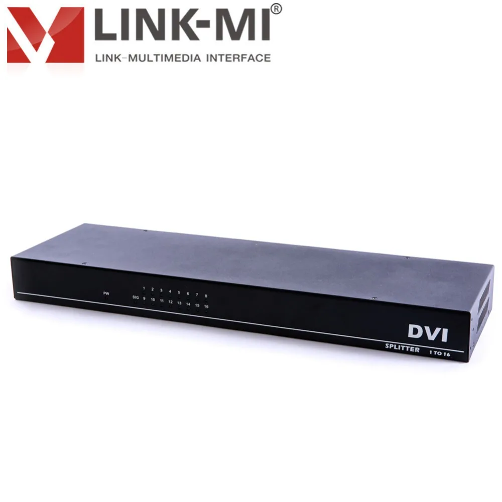 Двойной разветвитель DVI 1x16 несколько устройств видеодисплея подключенных к