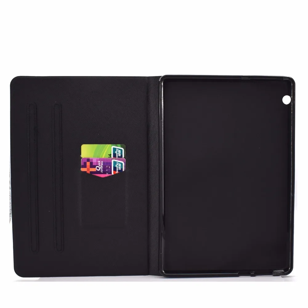 Животное чехол для huawei Mediapad T5 AGS2-W09 AGS2-L09 AGS2-L03 AGS2-W19 10,1 дюймов Мягкий противоударный смарт-чехол КРЫШКА ДЛЯ huawei T5
