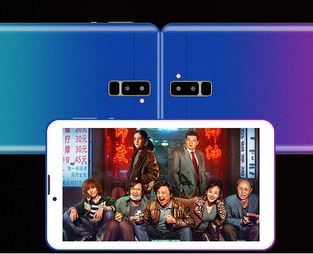 Ультратонкий планшет на Android 7,0 3G с двумя sim-картами MT8321 A7, четырехъядерный процессор, 1 ГБ ОЗУ, 8 Гб ПЗУ, 7 дюймов, 1024*600, gps, OTG, FM планшеты