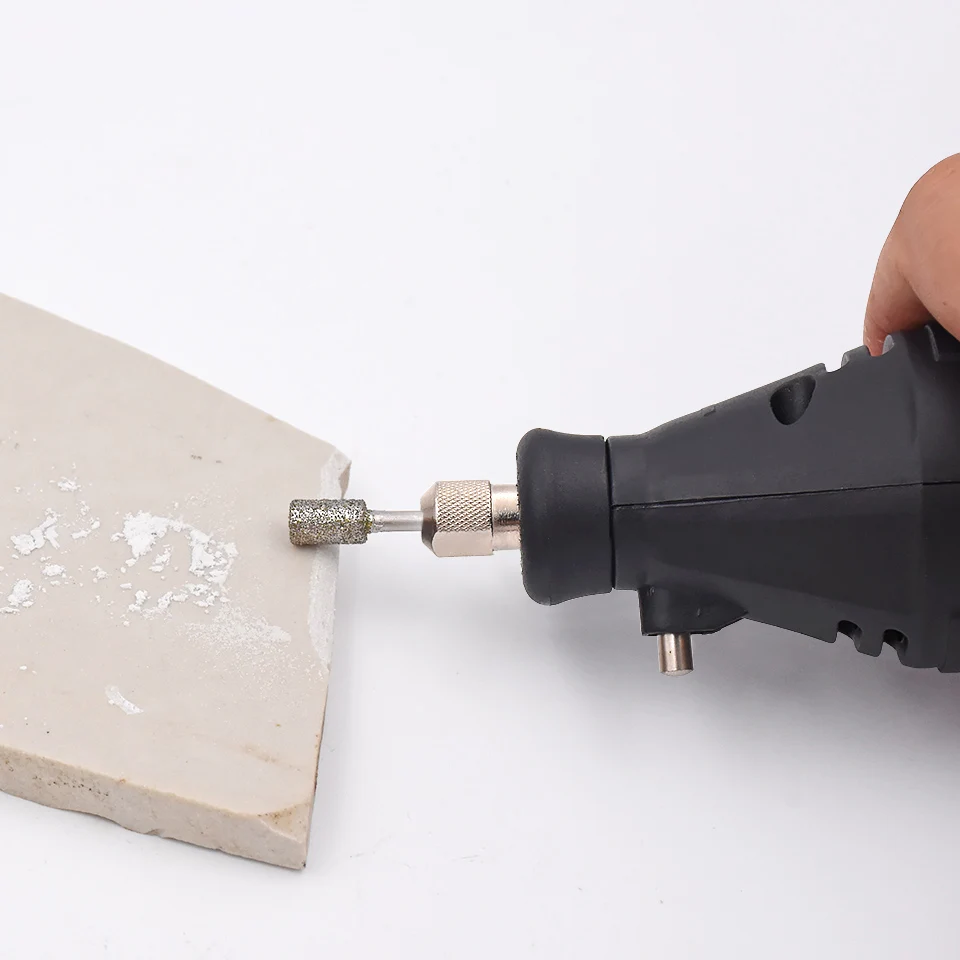 20 шт. алмазные шлифовальные заусенцы электрическая дрель абразивный инструмент