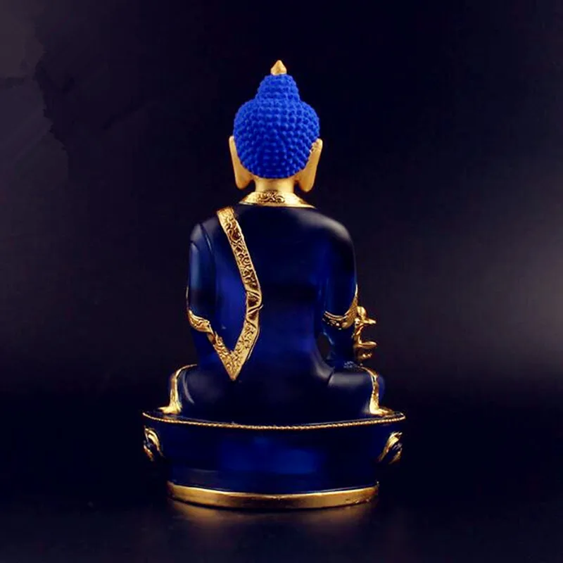 Высокое Качество торжественная и священная Цветная глазурь фармацевт Будда