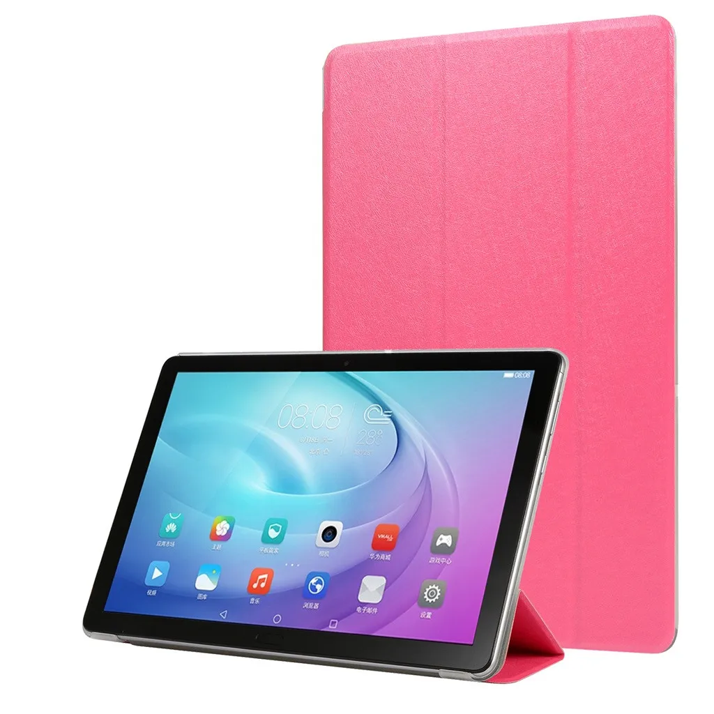 Mosunx чехол для Samsung Tab A 10 дюймов планшет тонкий умный книжка флип подставка 515