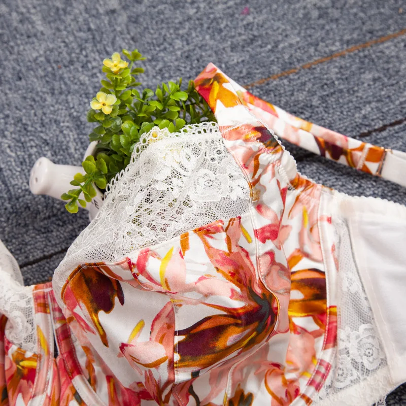 Для женщин размера плюс Бюстгальтер Minimizer полный охват на подкладке Пуш Ап